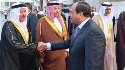 ختام زيارة السيسى إلى البحرين..(صور)