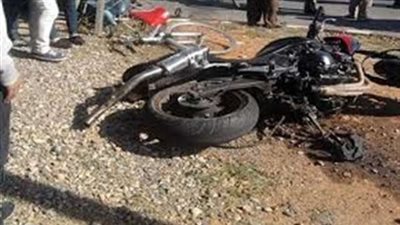 إصابة 3 أشخاص في تصادم دراجة بخارية وتوك توك بالفيوم