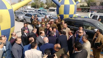 محافظ القليوبية ومدير الأمن يفتتحان مقر حزب مسقبل وطن بالمحافظة