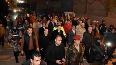 أهالي الشرقية يودعون شهيد 