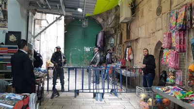 الاحتلال الإسرائيلي يغلق بوابات الأقصى