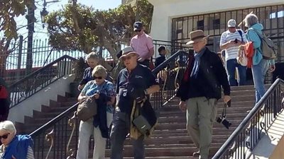 وفد سياحي ألماني يزور المناطق الأثرية بالمنيا