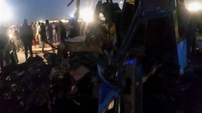 مصرع وإصابة 20 شخصًا في حادث بالقرب من العاصمة الإدارية