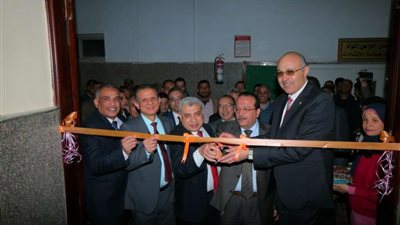 رئيس جامعة طنطا يفتتح مدرج كلية الهندسة بعد تجديده