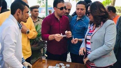 استمرار حملات الكشف عن المخدرات بين السائقين بمحافظة دمياط