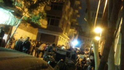 بالصور.. لحظة خروج جثماني 