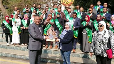 بالصور.. برلماني يشهد حفل ختام دورة الإستراتيجية والأمن القومي الـ