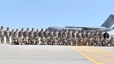 قوة عسكرية قطرية تصل إلى السعودية