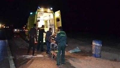 مصرع سائق وإصابة اثنين آخرين في حادثي تصادم ببني سويف