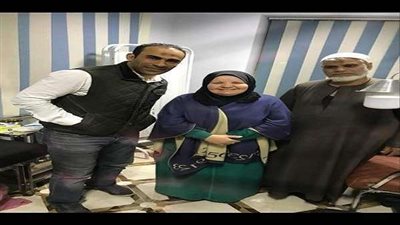 سيد عبدالحفيظ يفتتح إحدى وحدات الغسيل الكلوي بالفيوم