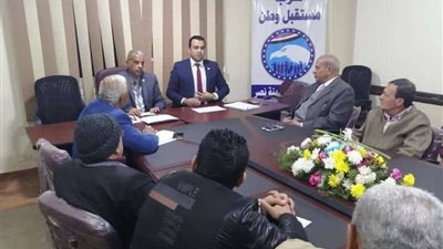 مستقبل وطن يناقش الخطة المستقبلية مع شياخة الحديقة الدولية