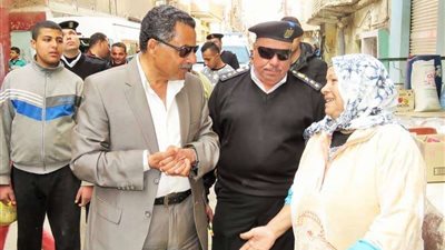 بالصور.. مدير أمن الإسماعيلية في جولة ميدانية بالبلابسة