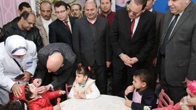 الصحة: استمرار الحملة القومية ضد شلل الأطفال لليوم الثالث على التوالى