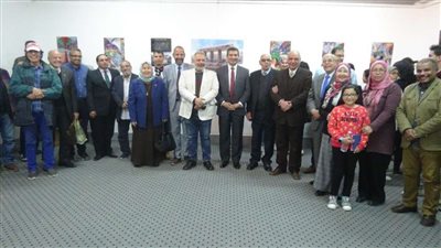 افتتاح معرض 