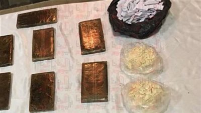 ضبط 4 أشقاء قبل ترويجهم حشيش وهيروين بحلوان