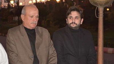 بالصور.. عزاء والدة مصطفى خاطر بمسجد الشرطة