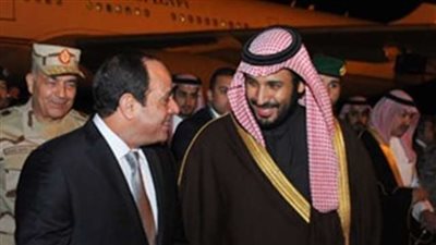 السيسي يستقبل ولي العهد السعودي في مطار القاهرة اليوم