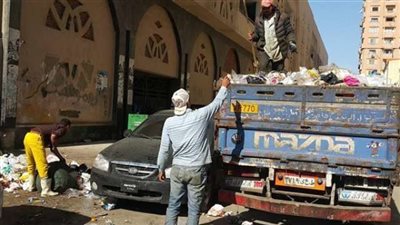 بالصور.. استكمال أعمال إزالة المخلفات ببورسعيد