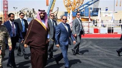 السيسي وولي العهد يفتتحان أعمال ترميم الجامع الأزهر