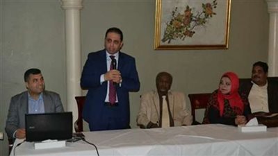 بالصور.. ياسر حسان يبدء حملته الانتخابية لرئاسة الوفد من أسوان