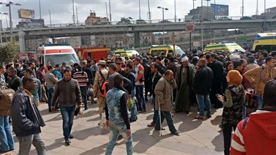 اختناق في حركة المرور برمسيس نتيجة حادث محطة مصر