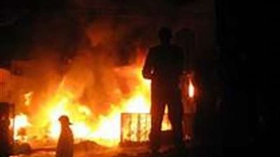 إخماد حريق بمخزن اسطوانات بوتاجاز في الفيوم دون إصابات