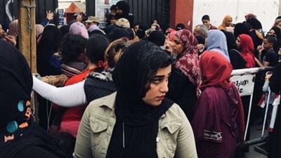 المرج تشهد أطول طابور بلجان الانتخابات.. صور