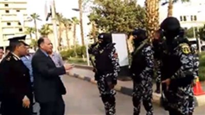 مدير أمن الجيزة يتفقد لجنة المتحف الزراعي بالدقي