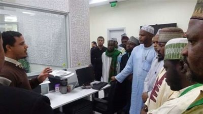 وفد «أفريقي» يتفقد لجان المعادي الانتخابية