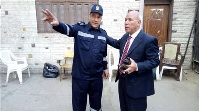 اللواء أشرف قابيل يتفقد سير العملية الانتخابية بالجامعة العمالية