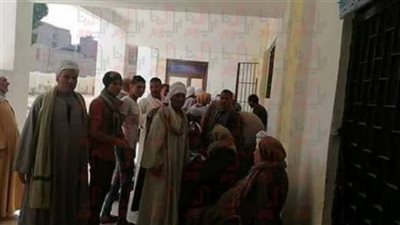 بالصور.. تزاحم شديد باللجان الانتخابية بمركز البيلينا بسوهاج