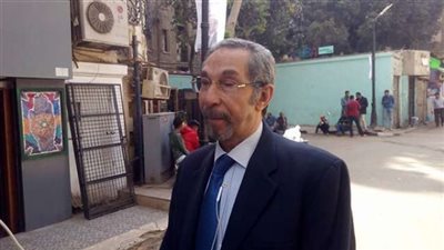 رشاد عبده يُدلي بصوته في الانتخابات الرئاسية بالزمالك