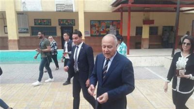 أبوالغيط: لجنة الجامعة العربية أصدرت تقرير إيجابي عن اليوم الأول للانتخابات