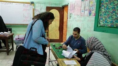 إقبال كثيف من الناخبين في الدقائق الأخيرة بالدقي