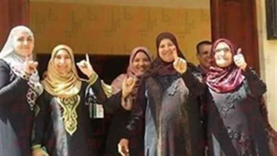 بالصور.. توافد الناخبين على لجان الغربية في اليوم الثالث للانتخابات