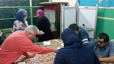 بدأ عملية الفرز في لجنة 7 بالزمالك