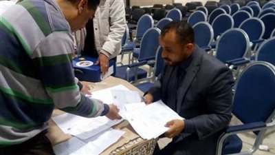 الإعلان عن نتائج فرز الأصوات بمركز شباب الجزيرة