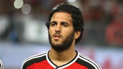 مروان محسن يغادر مران الأهلي لإصابته