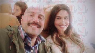 مي سليم برفقة وليد فواز فى «الرحلة 710»