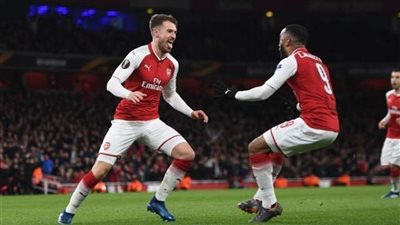 رامسي ولاكازيت يقودا أرسنال لعبور سيسكا بمشاركة النني