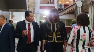 وزيرة الهجرة تشارك في احتفالات عيد القيامة للطائفة الإنجيلية