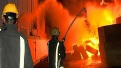إخماد حريق بمقلب قمامة «كفر نفره» في المنوفية