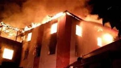 عاطل يشعل النيران داخل شقة سكنية في العمرانية