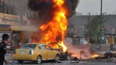 ارتفاع حصيلة انفجار سيارة بالموصل إلى قتيل و13 مصاب