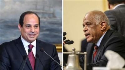 «عبد العال» يهنئ «السيسي» والشعب المصري بعيد تحرير سيناء
