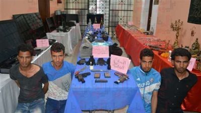 سقوط أخطر عصابة لسرقة المساكن في الشروق (صور)