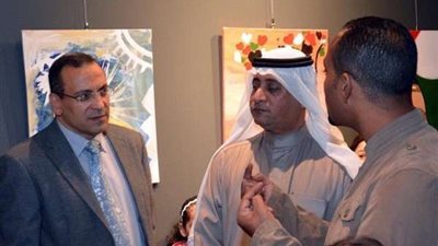 أبناء المصريين في الكويت يقيمون معرض للرسم التراثي تزامناً مع العيد الوطني