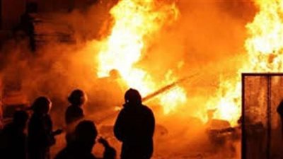 إخماد حريق نشب في محل أجهزة كهربائية بالشرقية