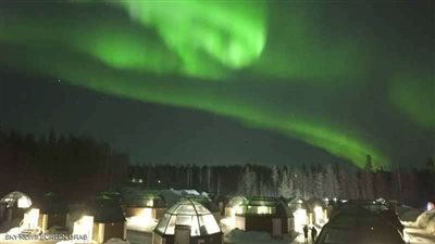 ظاهرة طبيعية تحبس الأنفاس بفنلندا