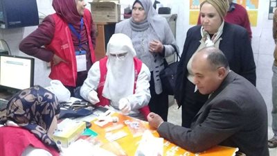 رئيس مدينة سمنود يشارك بمبادرة 